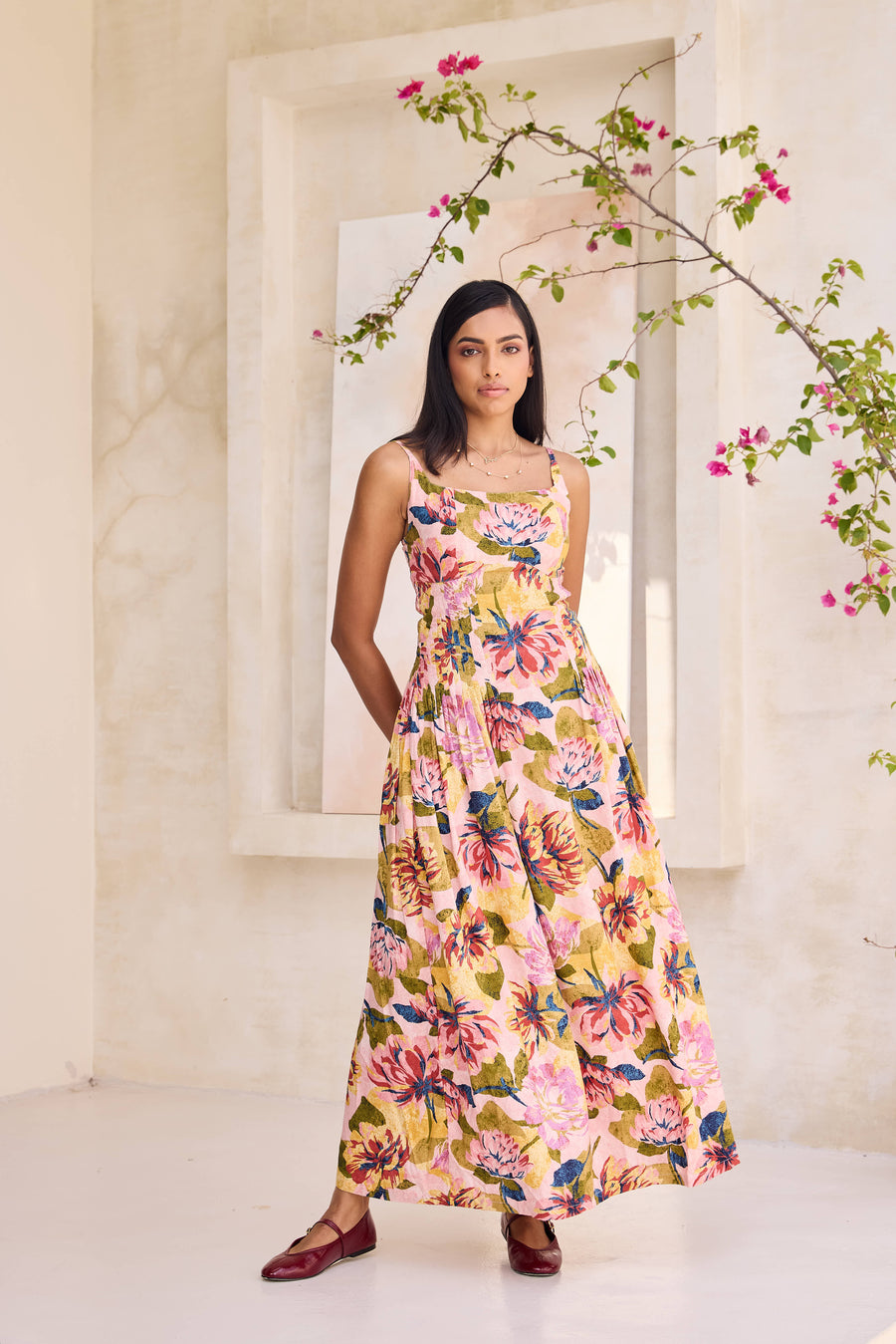 Elina — Floral Dress