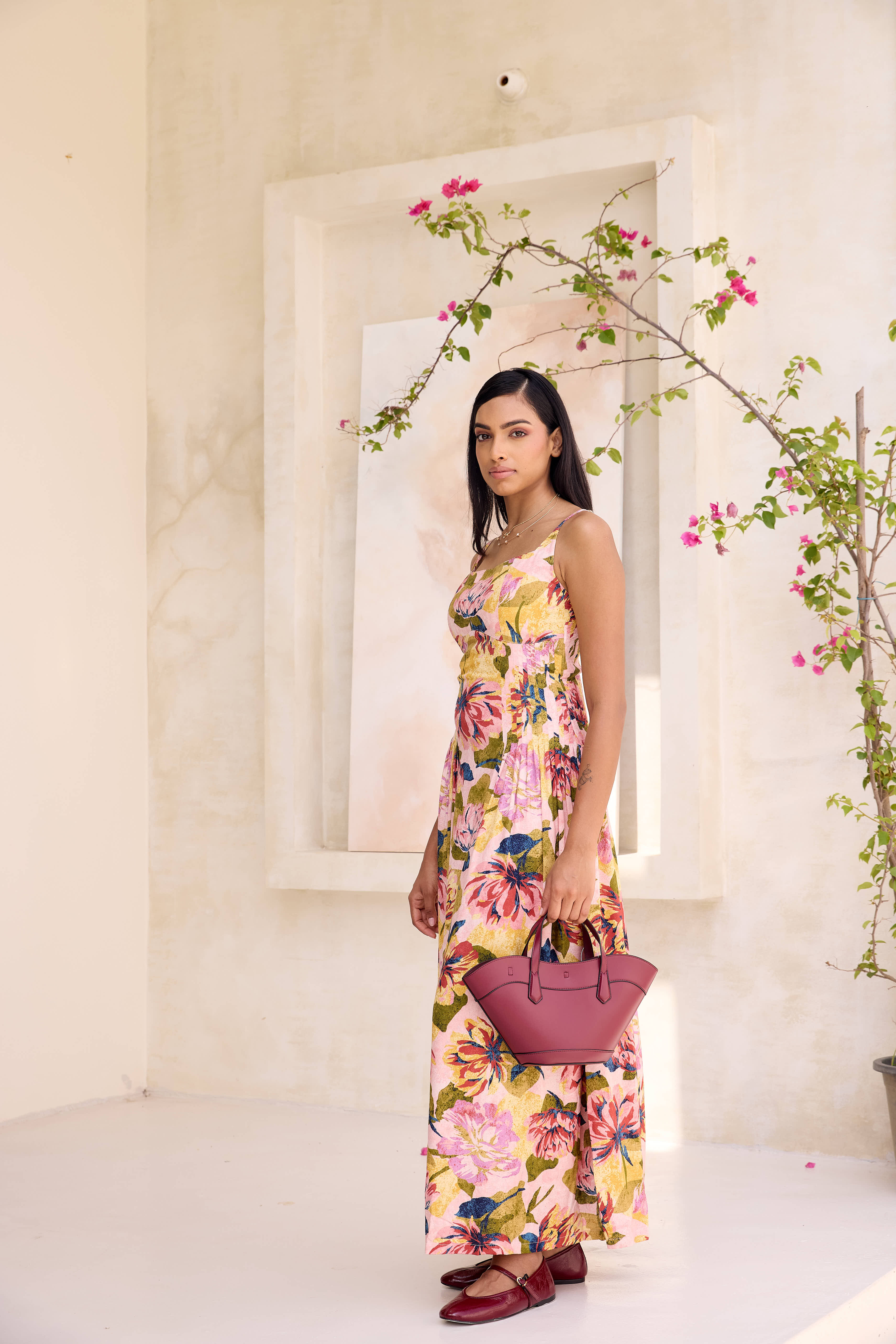 Elina — Floral Dress