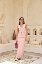 Leia — Satin Maxi Skirt