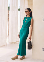 Tara — Satin Maxi Dress