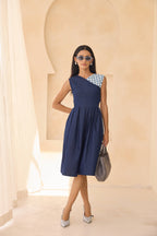 Rhea — Denim Dress