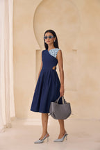 Rhea — Denim Dress