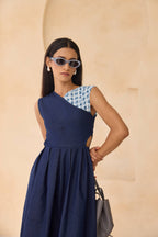 Rhea — Denim Dress